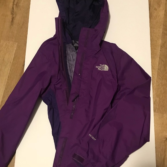 north face hyvent women's coat